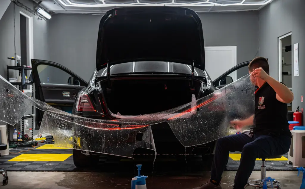 PPF монтаж – детайл